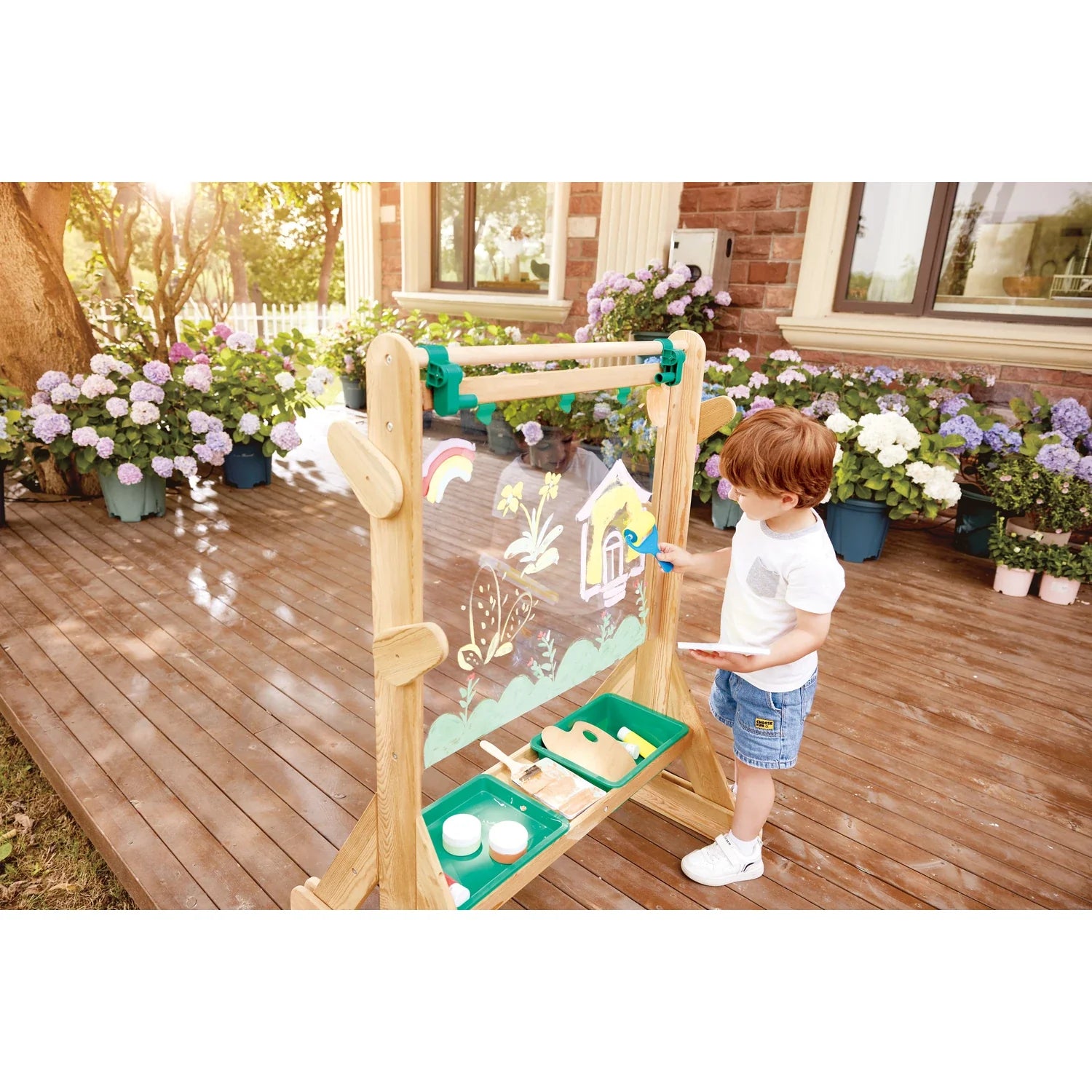 Hape Outdoor Easel with Accessories