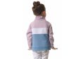 Hublot girls' high neck cardigan sweater