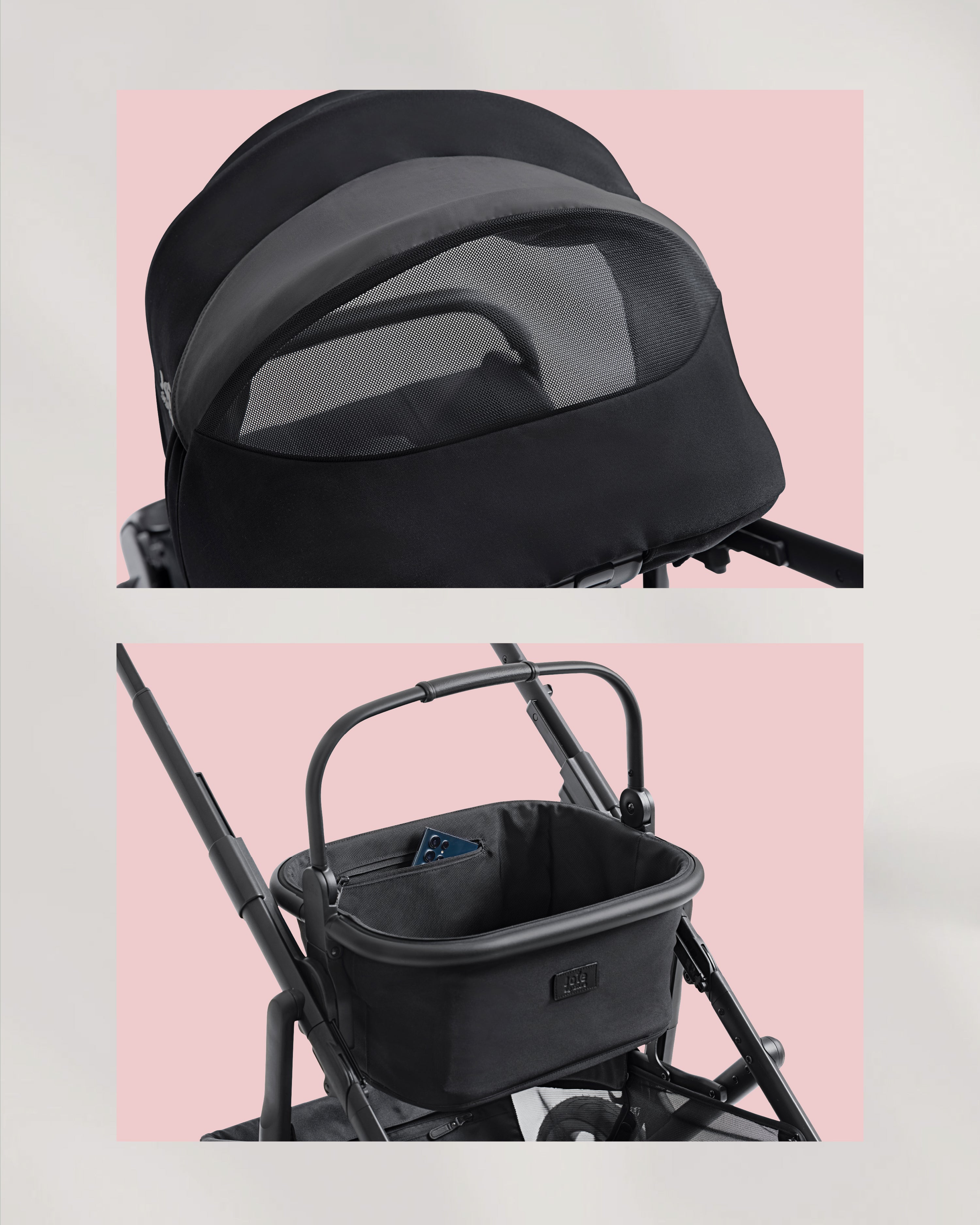 Cochecito gemelar reversible Joie VERSITI Signature - hasta 22 kg