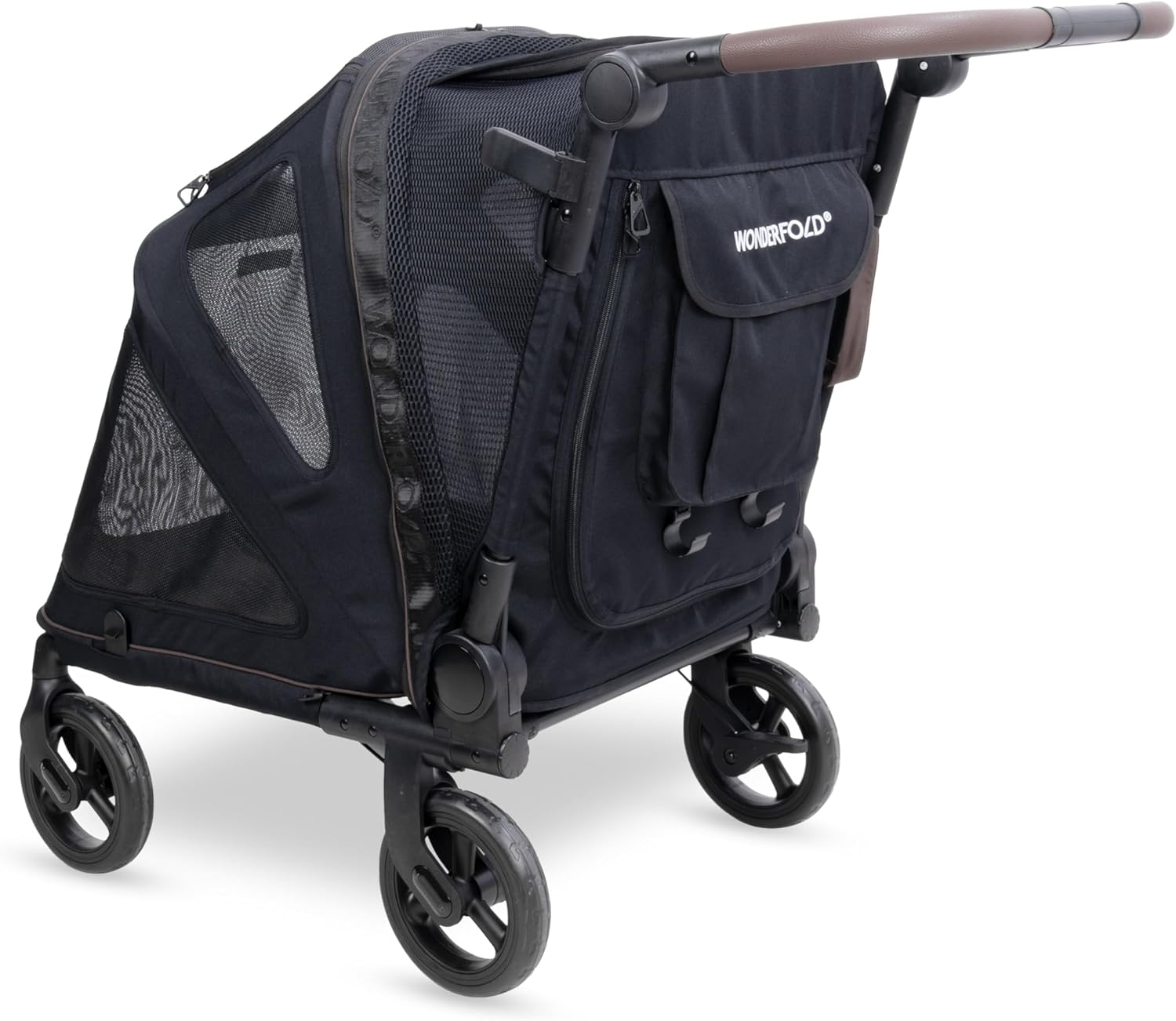 Wonderfold PF Pet Premium Flat Fold - Carrinho Compacto para Cães *por encomenda