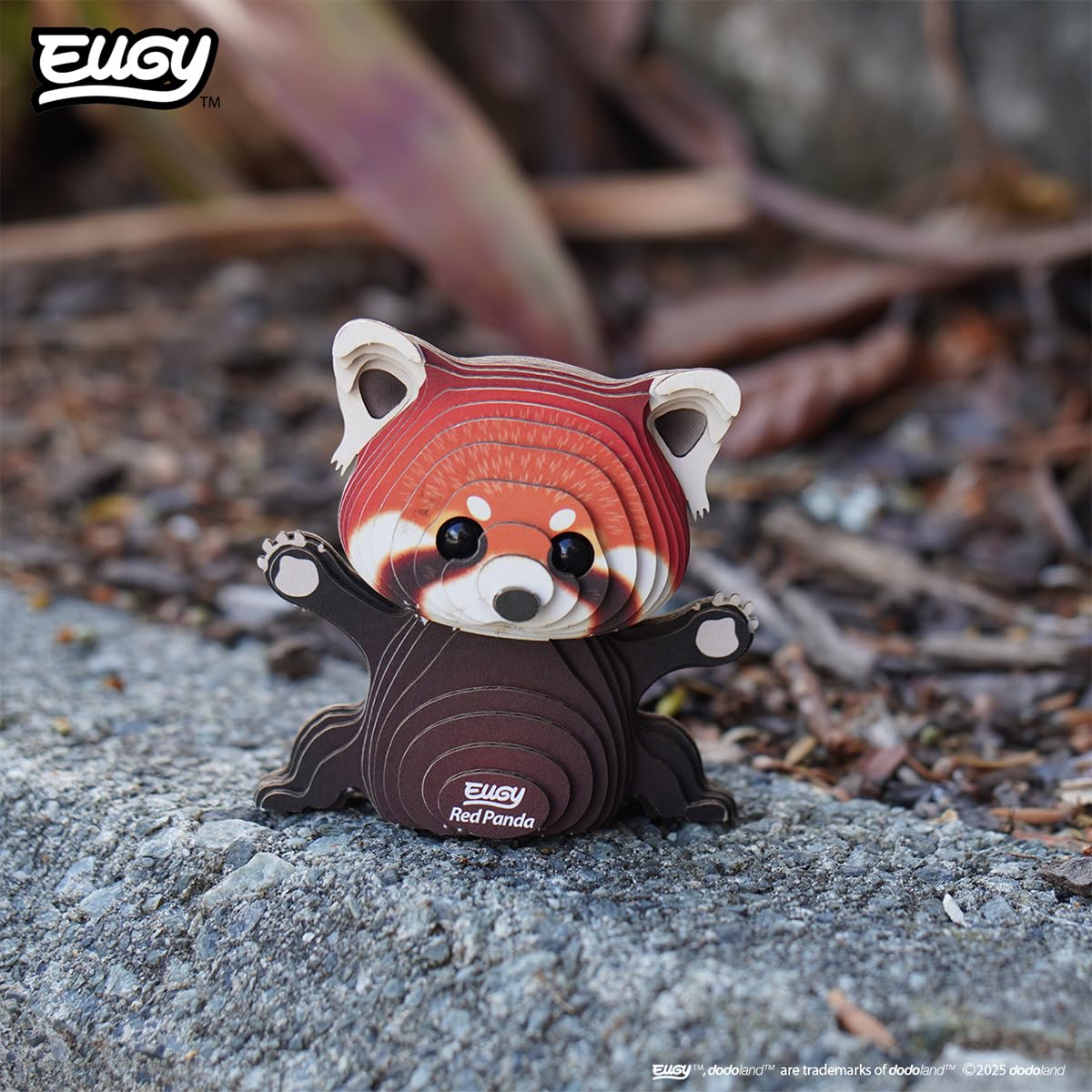 Eugy 3D Puzzle - Red Panda