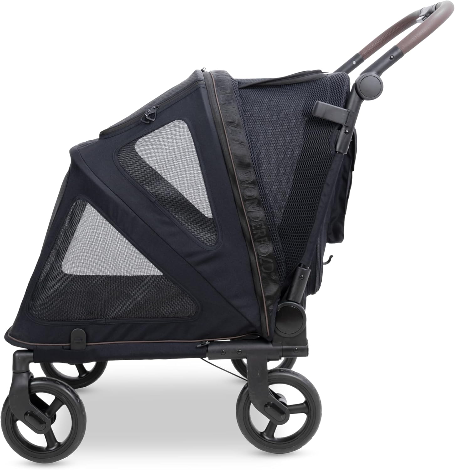 Wonderfold PF Pet Premium Flat Fold - Carrinho Compacto para Cães *por encomenda