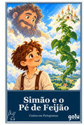 Livro Gotu Simão e o Pé de Feijão e João e Maria, contos em pictogramas