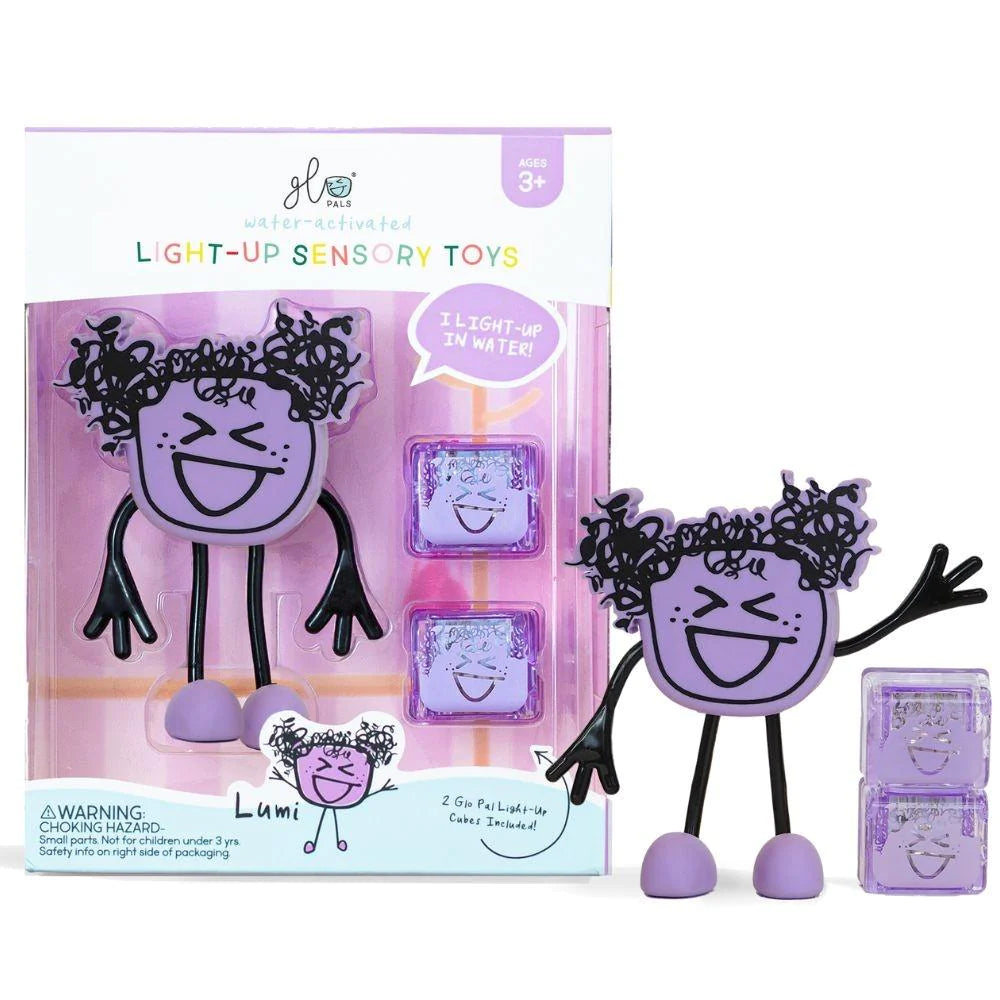 GloPals Yellow Alex Light Cube Figure Set with 2