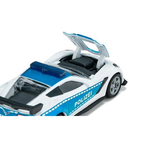 SIKU Miniatura CHEVROLET CORVETTE ZR1 POLIZEI