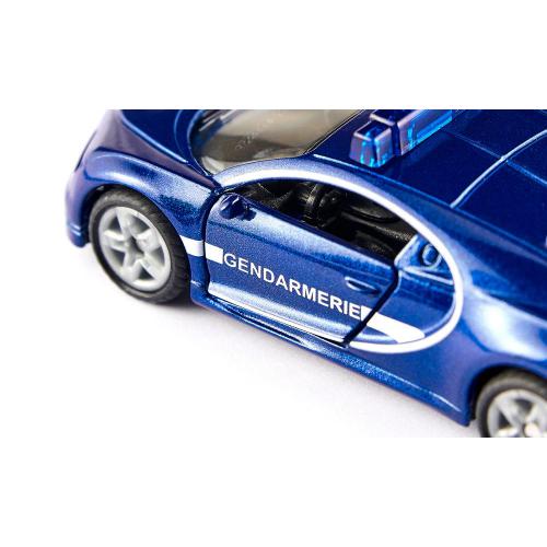 SIKU Miniature car BUGATTI CHIRON GENDARMERIE