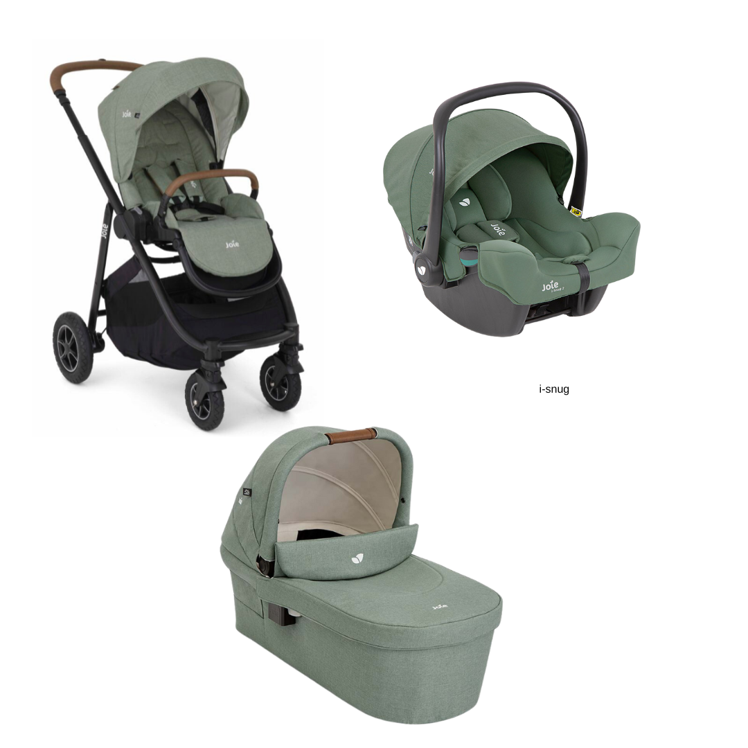 Joie DUO Versatrax Silla de paseo reversible + capazo ramble XL