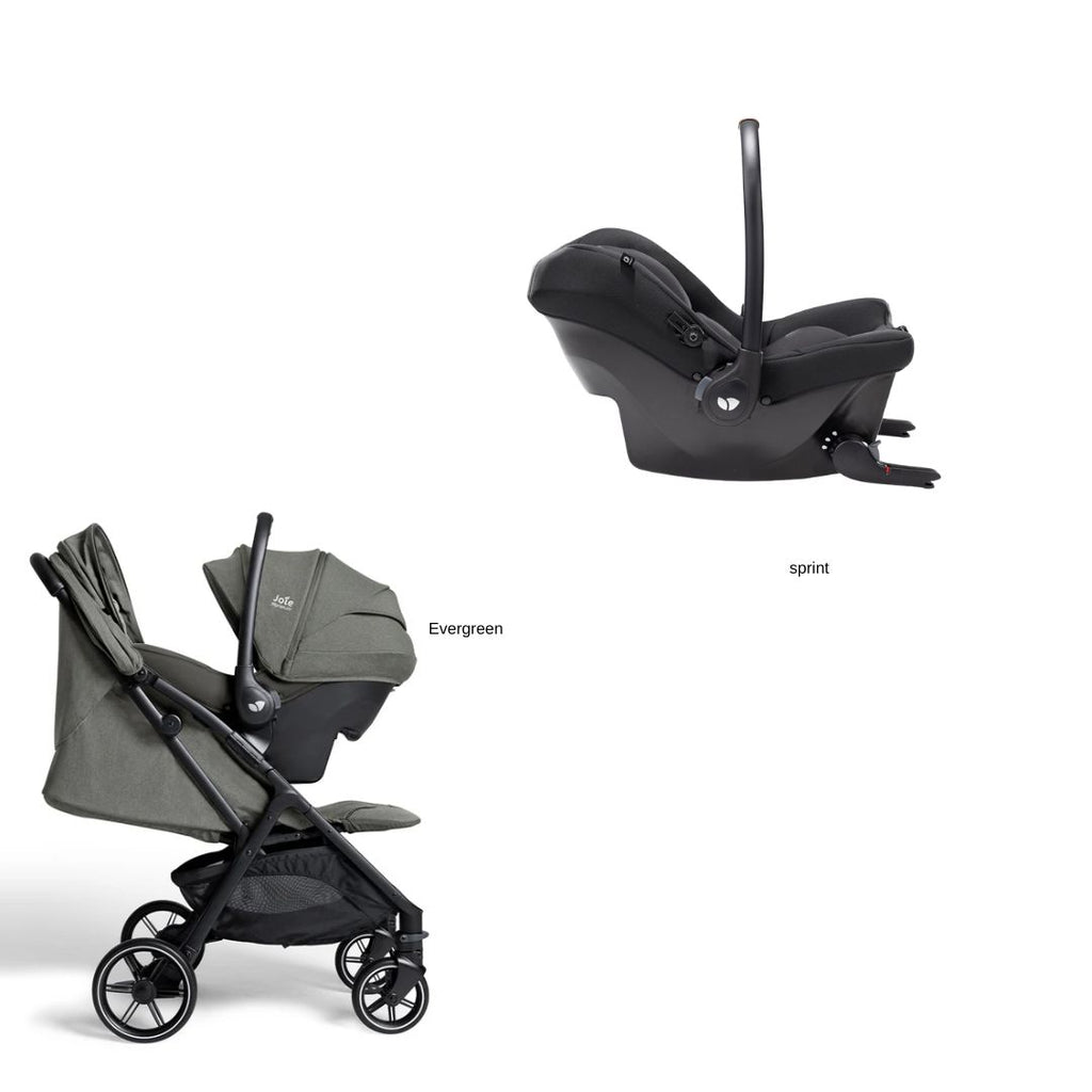 Joie DUO carrinho de passeio compacto  Parcel LX Signature - até 22kg
