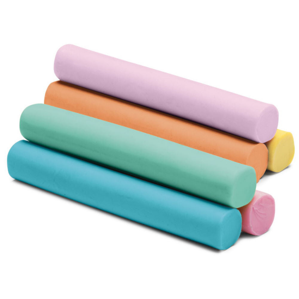 Carioca Plasty Plasticine Set of 6 assorted colors 100gr PASTEL