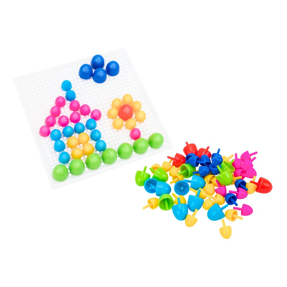 Vitamina G Jogo mosaicos com pinos
