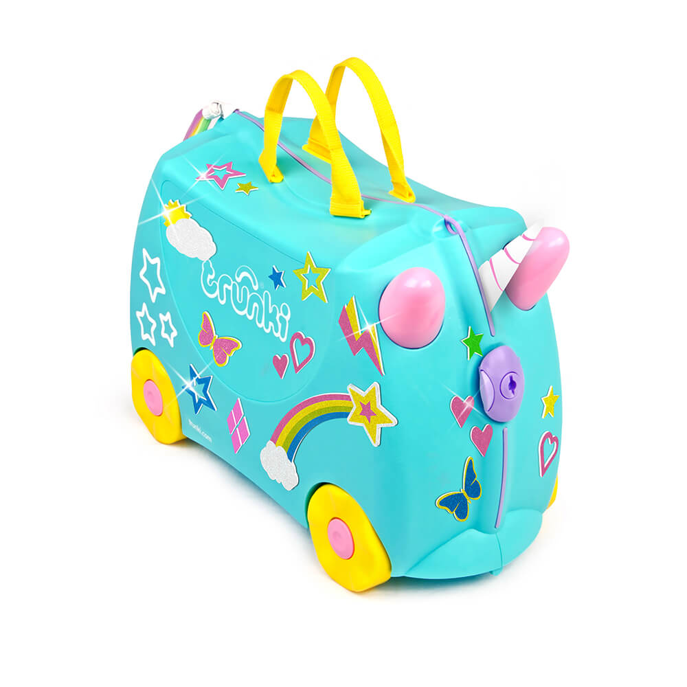 Trunki Children's airplane suitcase UNA unicornio