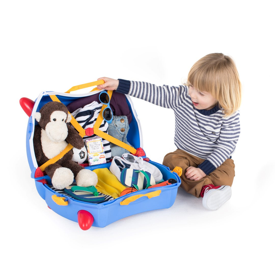Trunki Children's airplane suitcase UNA unicornio