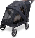 Wonderfold PF Pet Premium Flat Fold - Compact Dog Stroller *by order