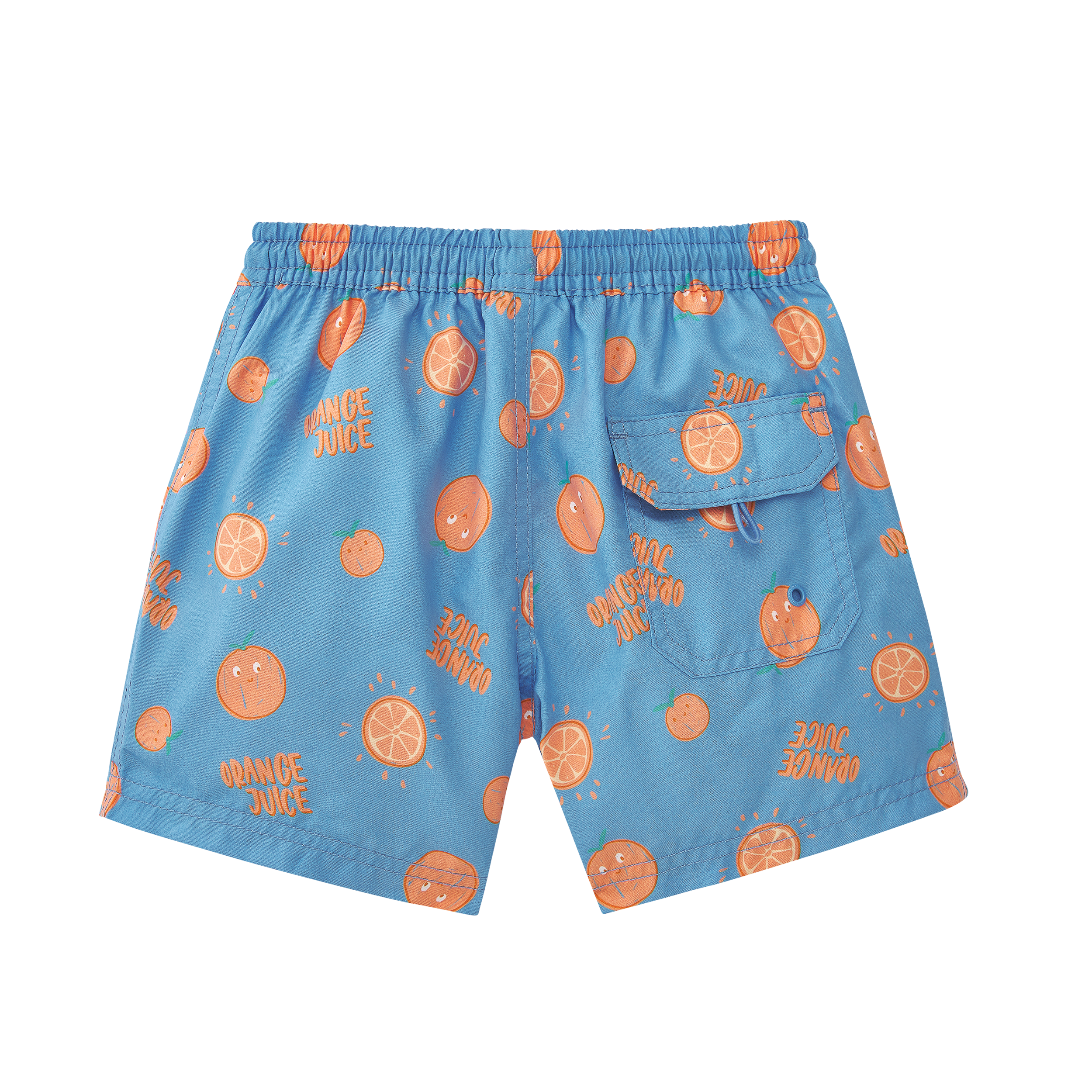 Waterlemon Calção tecido de Praia - Piscina Laranjas menino
