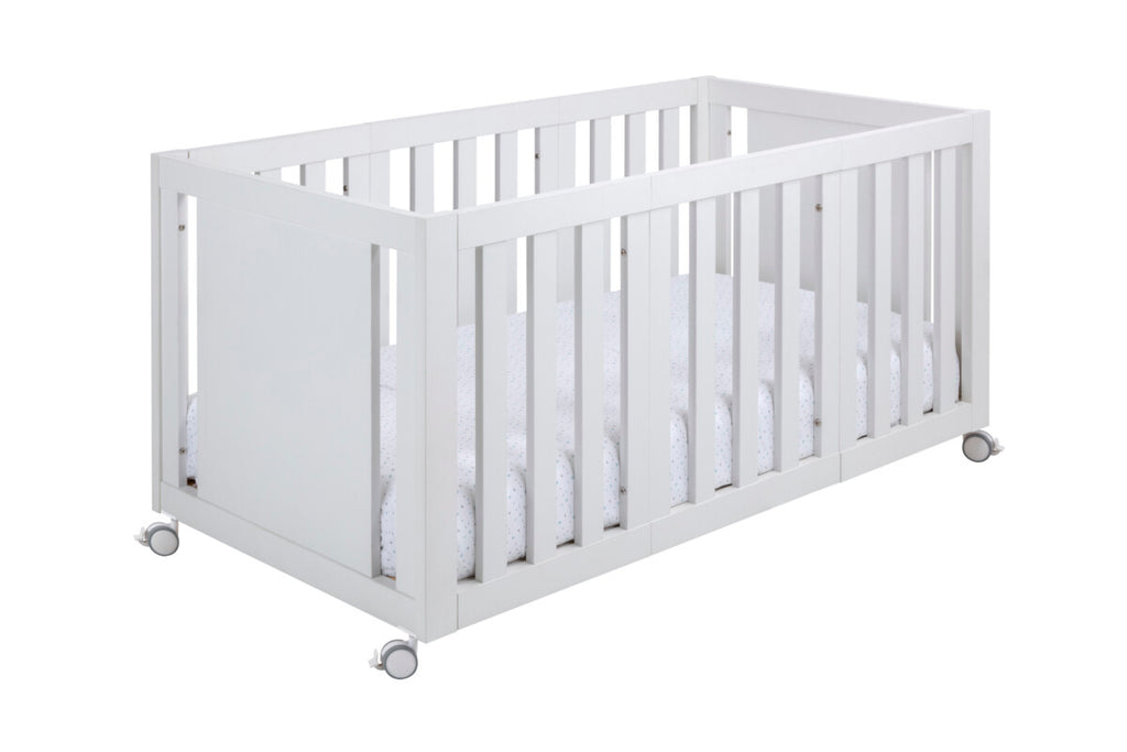 Palermo Mini-berço evolutivo 90x50 Branco da IKID, fotografia 5