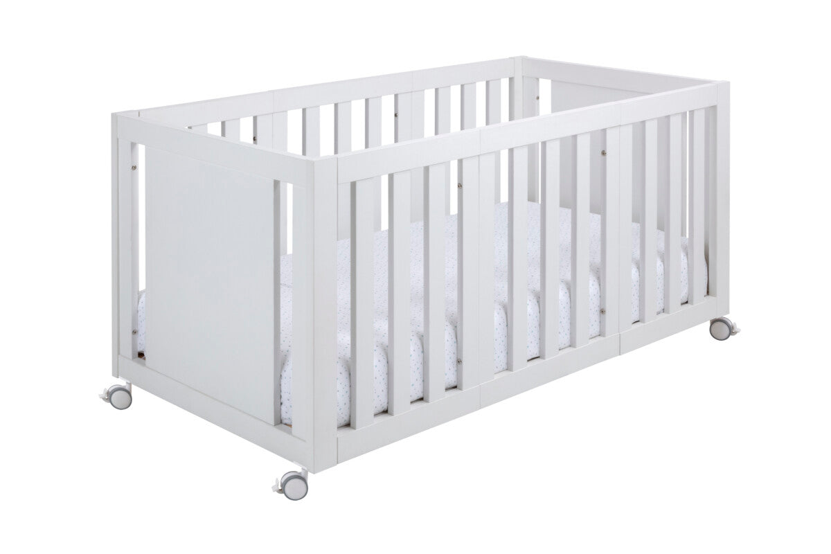 Palermo Mini-berço evolutivo 90x50 Branco da IKID, fotografia 5
