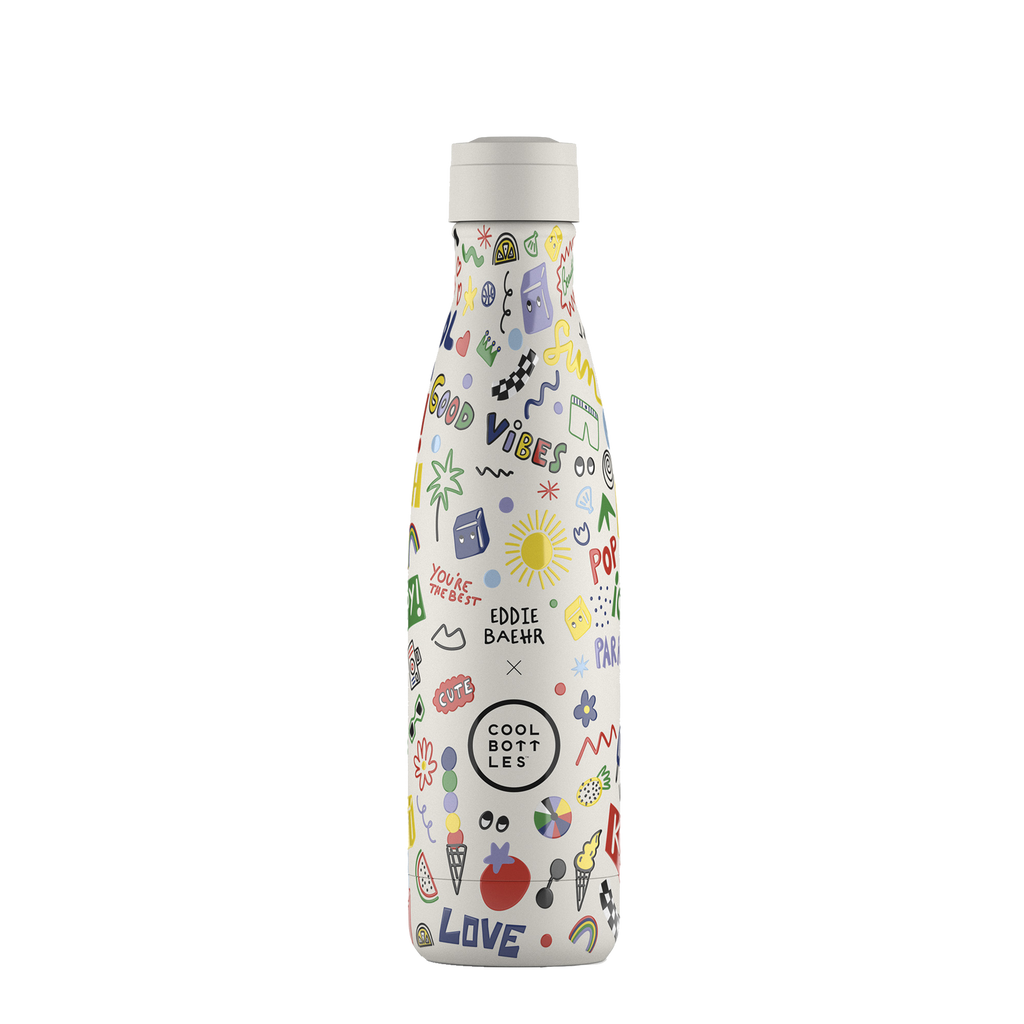 Garrafa Térmica Cool Bottles - Good Vibes 500ml