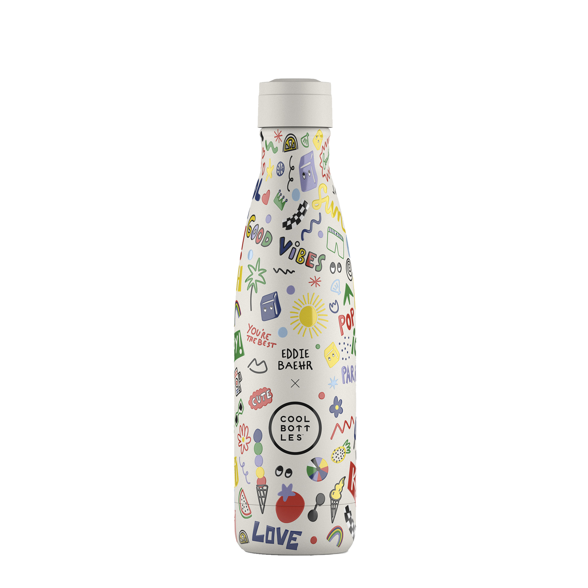 Garrafa Térmica Cool Bottles - Good Vibes 500ml