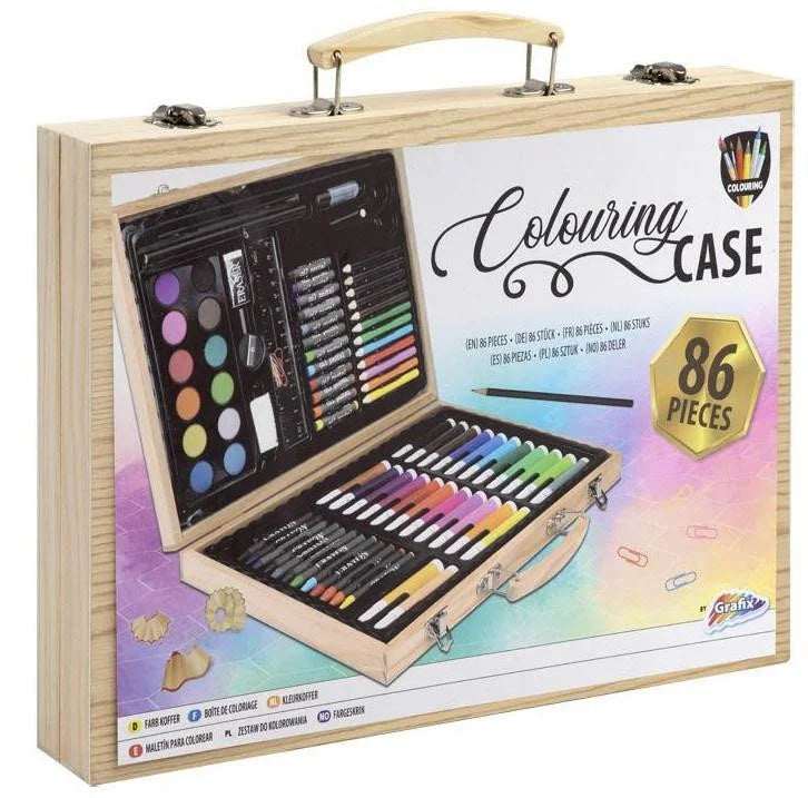 AS Mala de Colorir 86 peças