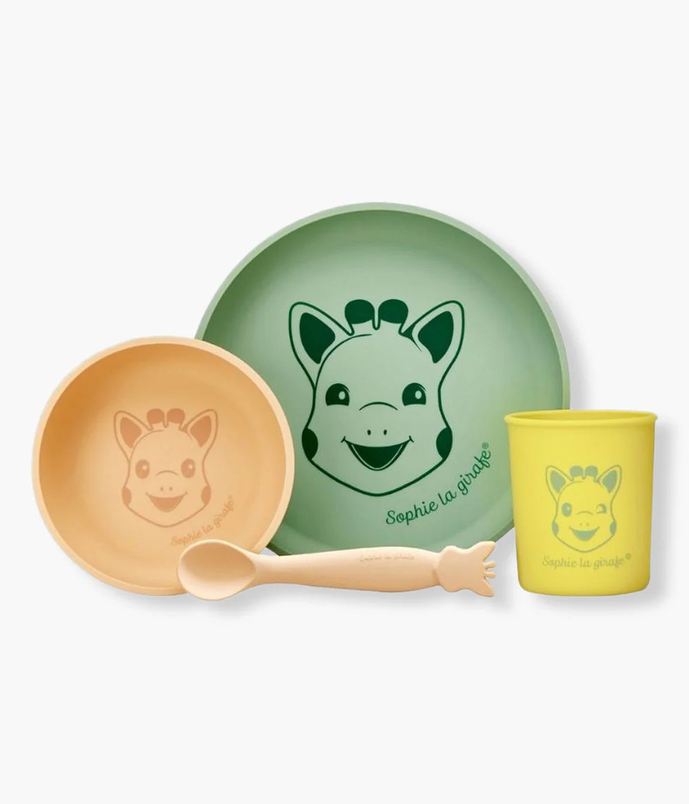 Sophie la Girafe - 4-Piece Mealtime Set