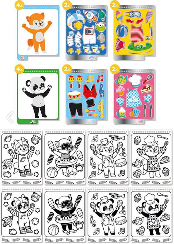Totum - Dress Me Up Stickers
