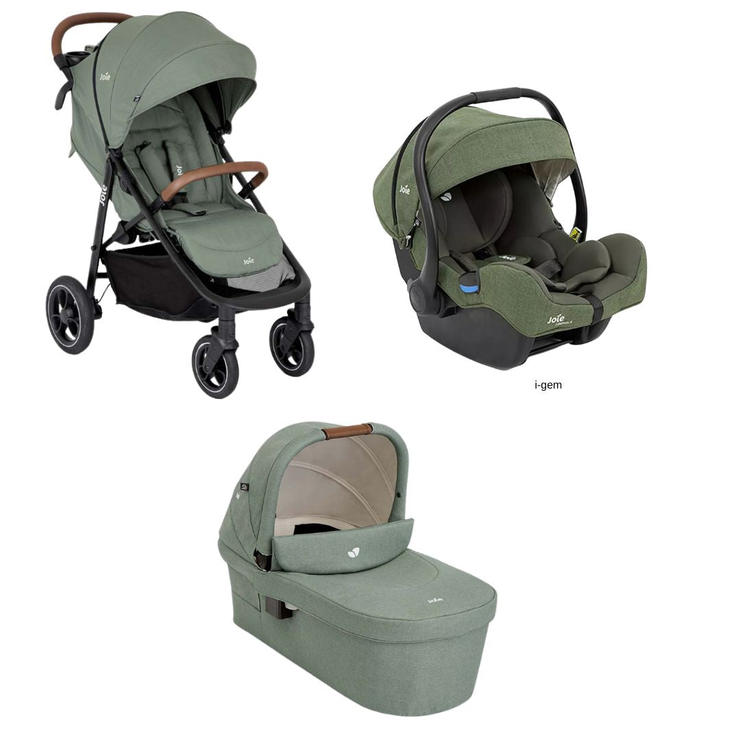 Silla de paseo compacta Joie DUO Pact PRO + huevo i-snug