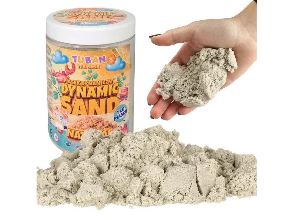 Tuban Areia cinética - Natural 1Kg