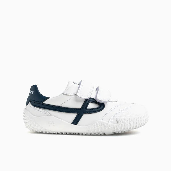 Pablosky Barefoot Sapatilha Zarpa Branco e Azul