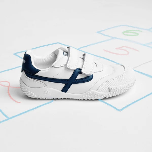Pablosky Barefoot Sapatilha Zarpa Branco e Azul