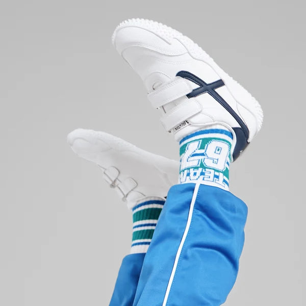 Pablosky Barefoot Sapatilha Zarpa Branco e Azul