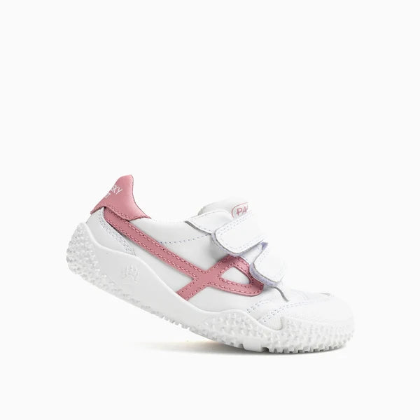Pablosky Barefoot Sapatilha Zarpa Branco e Rosa