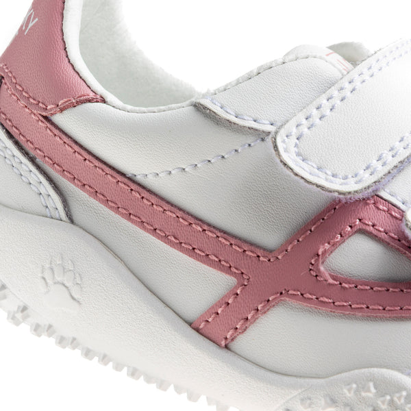 Pablosky Barefoot Sapatilha Zarpa Branco e Rosa