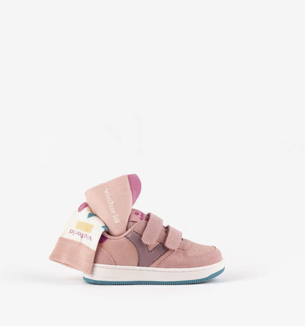 Victoria Pack de 2 Meias Rosa 20/24