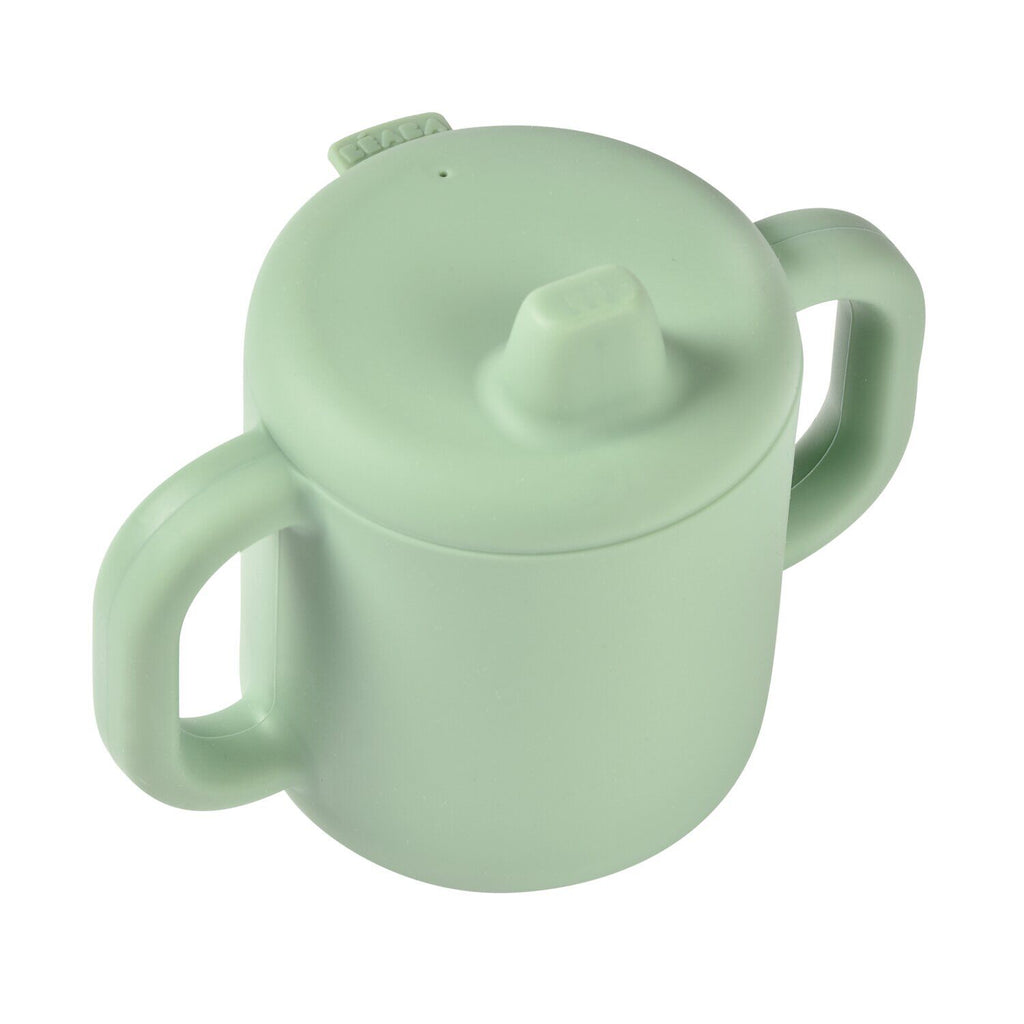 Beaba Copo de Aprendizagem em Silicone Verde Sálvia