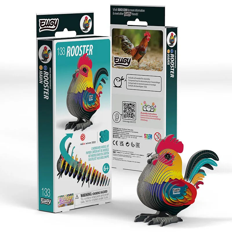 Eugy 3D Puzzle - Rooster