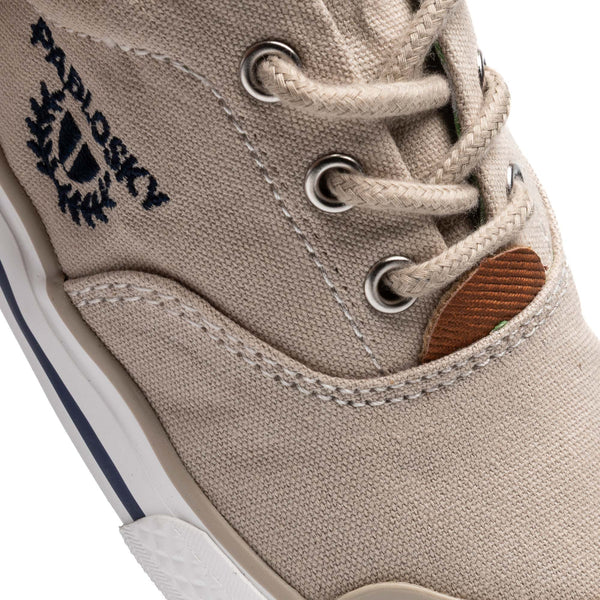Pablosky Barefoot Canvas Sneaker Beige
