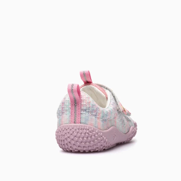Zapatillas Pablosky Barefoot Silver Pink Knit