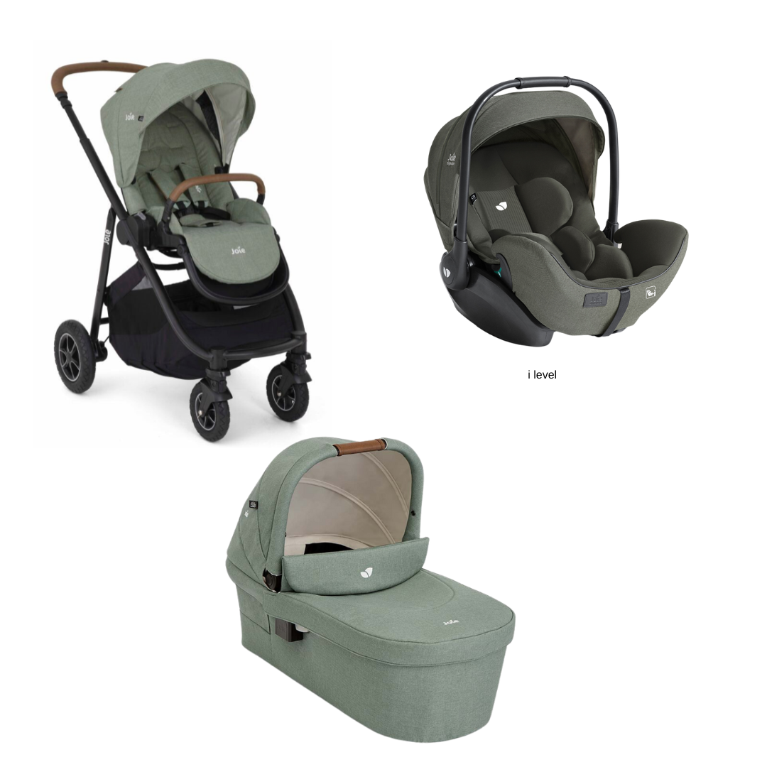 Joie DUO Versatrax Silla de paseo reversible + capazo ramble XL