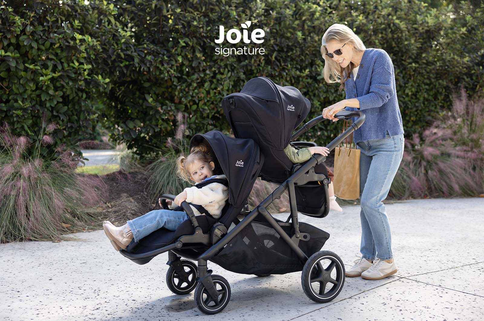Cochecito gemelar reversible Joie VERSITI Signature - hasta 22 kg