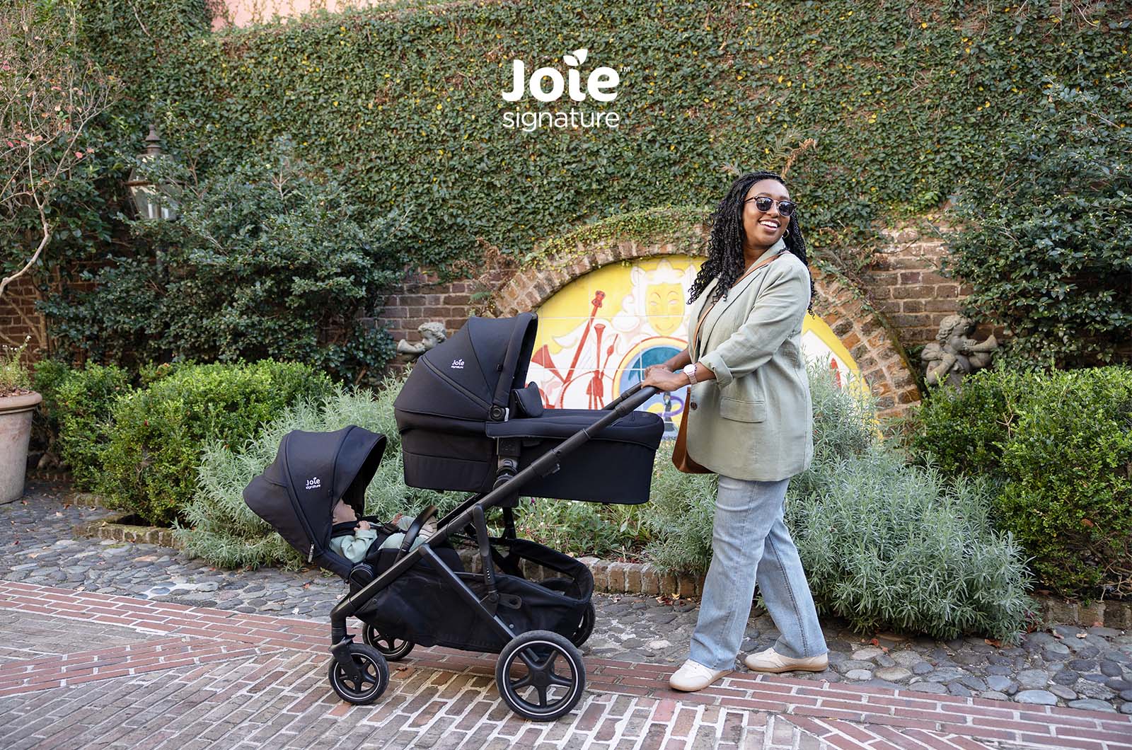 Cochecito gemelar reversible Joie VERSITI Signature - hasta 22 kg