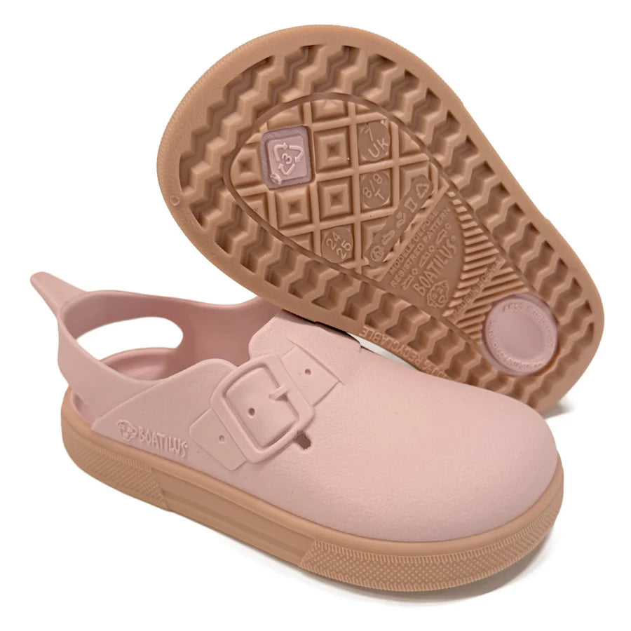 Boatilus - Sandália Minimalista Praia/Piscina BostyVeg Old Pink