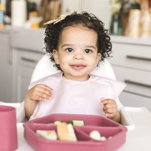 Tiny Twinkle Sleeveless Bib Set of 3 - Pink, Burgundy, and Orange