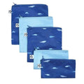 Tiny Twinkle Conjunto de 5 bolsas impermeáveis Ocean Life