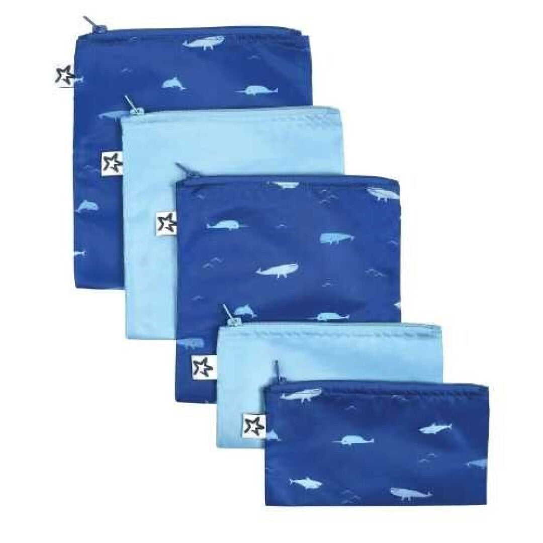 Tiny Twinkle Conjunto de 5 bolsas impermeables Ocean Life