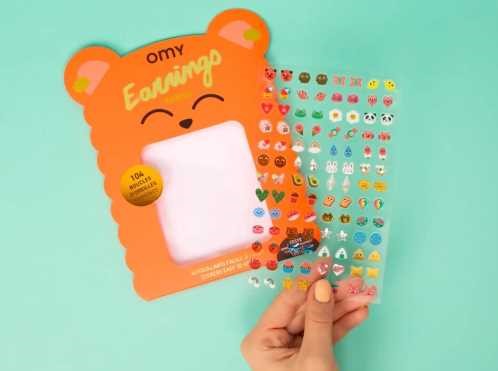 OMY stickers earrings for ears 