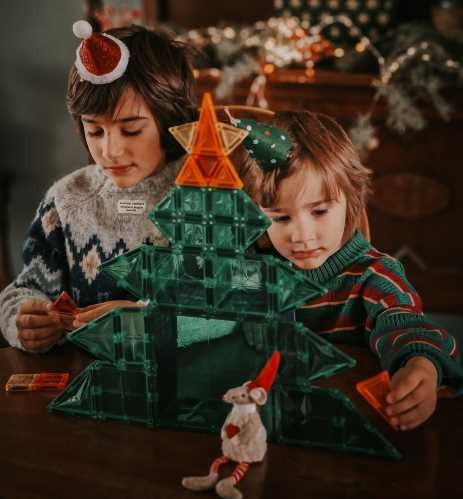 Clever Clixx Magnetic Tiles Advent Calendar 37 pieces