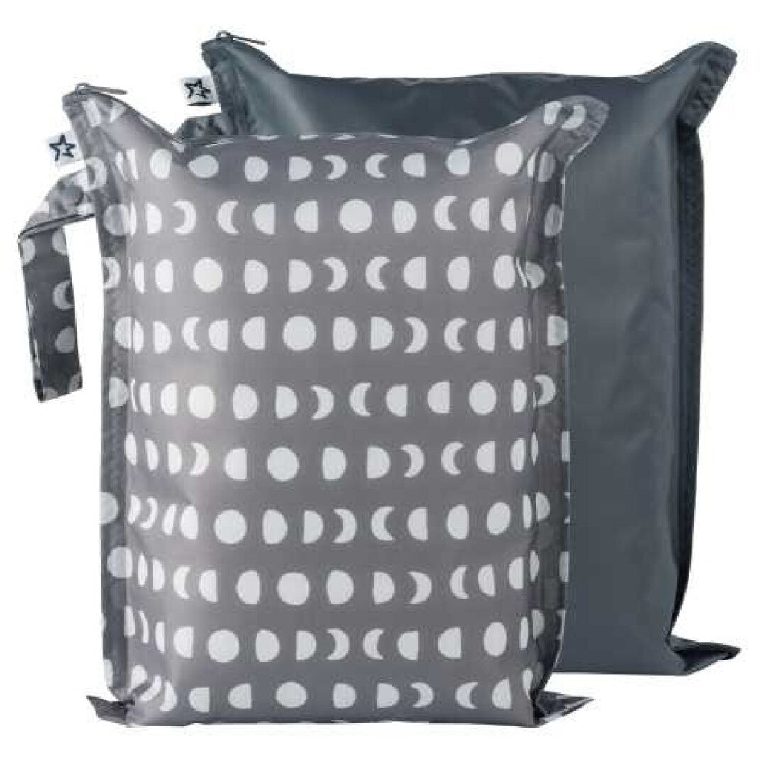 Tiny Twinkle Conjunto de 2 bolsas impermeáveis Luna