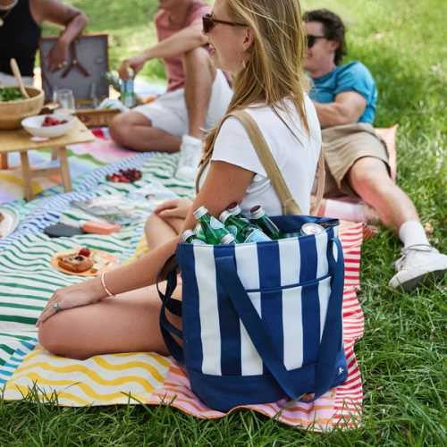 Dock and Bay Navy Cooler Bag 35x40x15