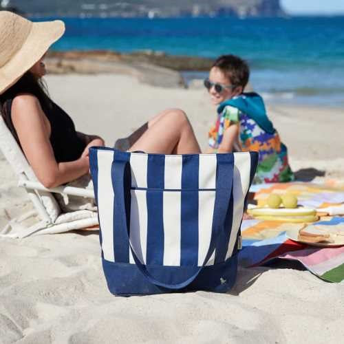 Dock and Bay Navy Cooler Bag 35x40x15