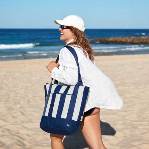 Dock and Bay Navy Cooler Bag 35x40x15
